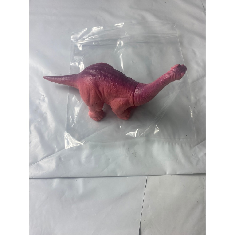 Pink Purple Brachiosaurus Dinosaur Plastic Action Figure Toy 5 Inch Sauropod